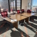 107x48 Oak Rectangle Boardroom Conference Table w/ Power Grommet